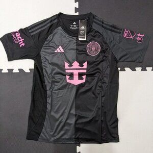 Messi #10 Inter Miami CF 25/26 Away Black Adidas Jersey